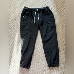 Figs Black Taldora Pants